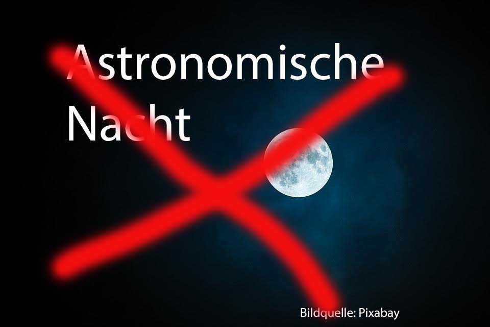 Read more about the article Fällt aus!! Astronomische Nacht in Laufenselden