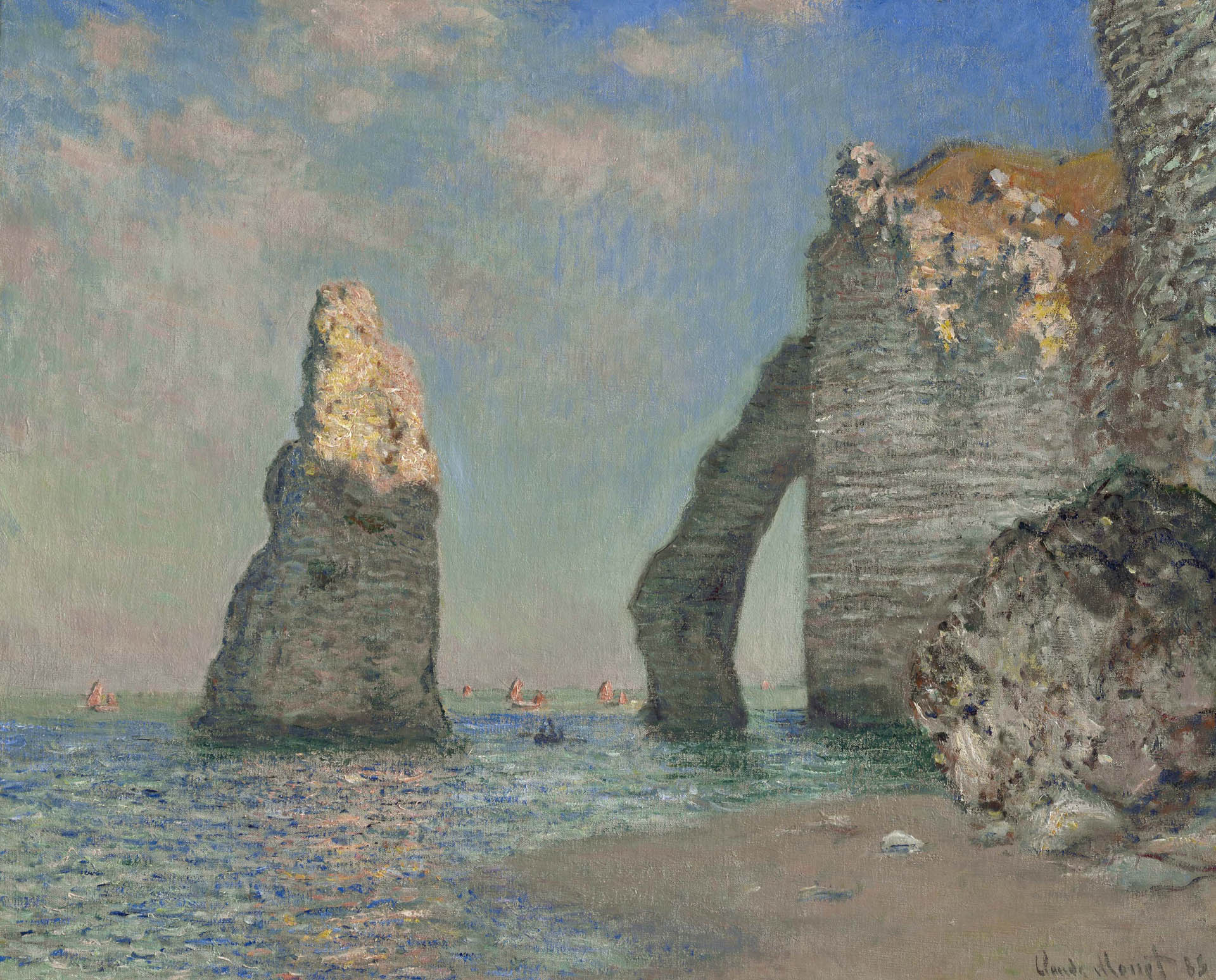 Mehr über den Artikel erfahren Ausstellung und Führung „Monets Küste. Die Entdeckung von Étretat“ im Städel-Museum